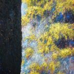 obraz na płótnie akrylowy impresjonizm natura rośliny tomasz klimczyk