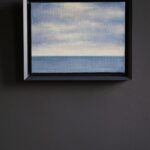 Tomasz Klimczyk, Nowy horyzont, obraz akrylowy na płótnie w ramie, pejzaż morski
