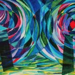 Aleksy Nowak, abstrakcja do salonu lub gabinetu, duży format. Obraz ręcznie malowany w ramie. Abstrakcja ręcznie malowana. Malarstwo nowoczesne. Obrazy ręcznie malowane na sprzedaż. Galeria Sztuki .