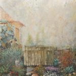 Michał Baca, obraz olejny ręcznie malowany przez artystę, duży format, pejzaż na płótnie, ASP Kraków