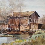 Załęcze Wielkie, Młyn wodny | Kasjan Farbisz