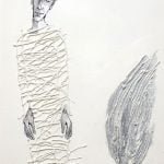 Bez tytułu (Postać z drzewem) | Aleksy Nowak