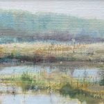 Rozlewisko Leszek Kurek obraz olejny na płótnie , obraz ręcznie malowany na płótnie, obraz do salonu, obraz do sypialni, obraz na prezent