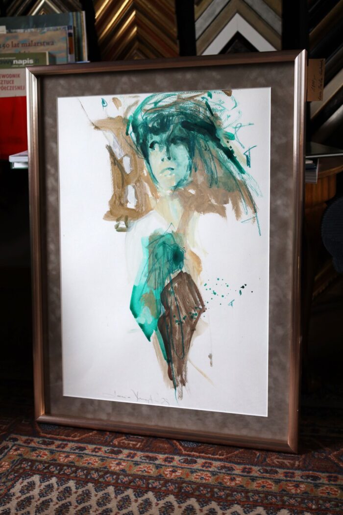 Portret kobiecy w beżach | Daria Majtka- Kucharska - obrazek 2
