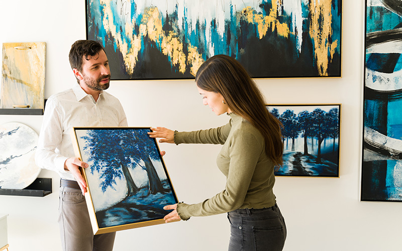 Wybór obrazu w galerii sztuki – jak ocenić obraz bez bycia ekspertem