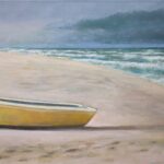 Łódka nad morzem | Leszek Kurek