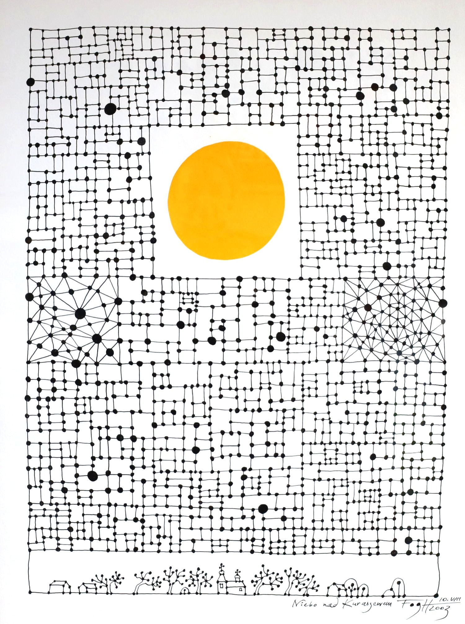 Niebo nad Kuraszewem Andrzej Fogtt Niebo nad Kuraszewem | Andrzej Fogtt - obrazek 1