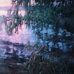 Wieczór nad jeziorem Gołębie | Krzysztof Nowak